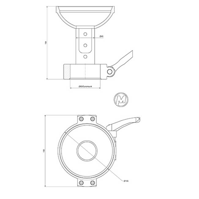 2032-0_MovieTech_Bowl_Adapter_straight_100_mm_Zeichnung_650x650