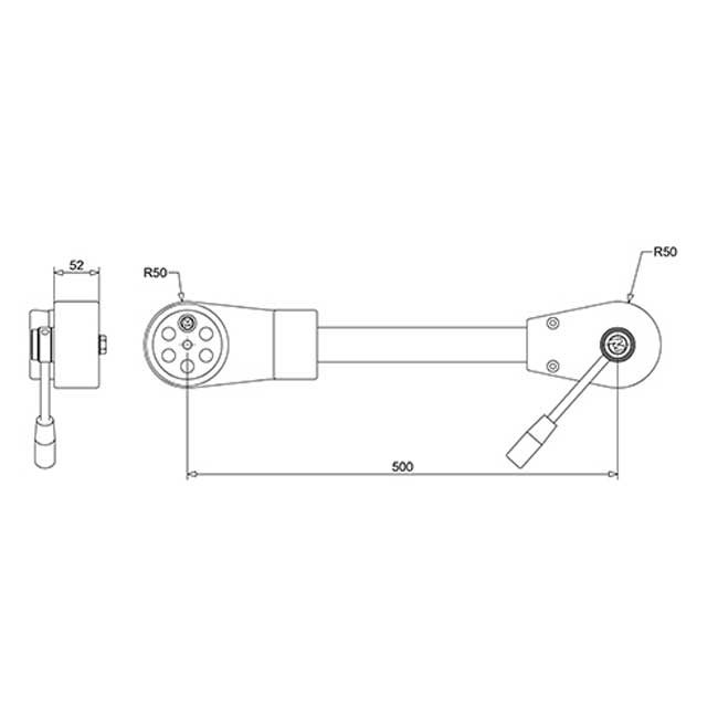 2083-0_MovieTech_Offset_arm_short_Zeichnung_650x650