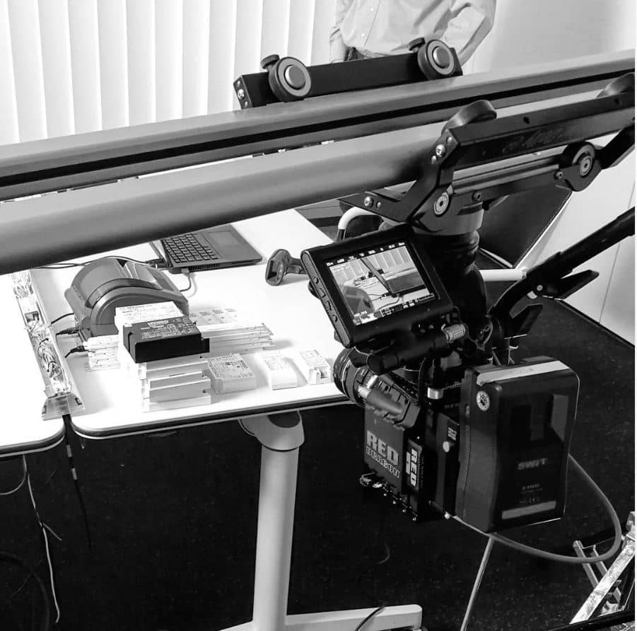 MovieTech Scooter Dolly on Set