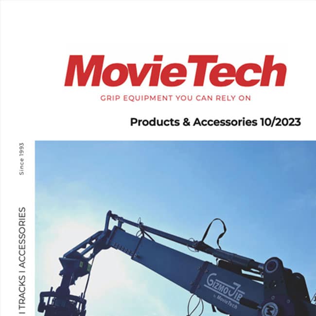 Movie Tech Grip Equipment Product Catalog Tracks Dollies Magnum Dolly Kirin Crane 120 Jib-Arm