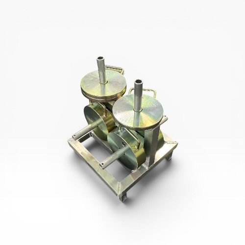 Carrier for counterweights round